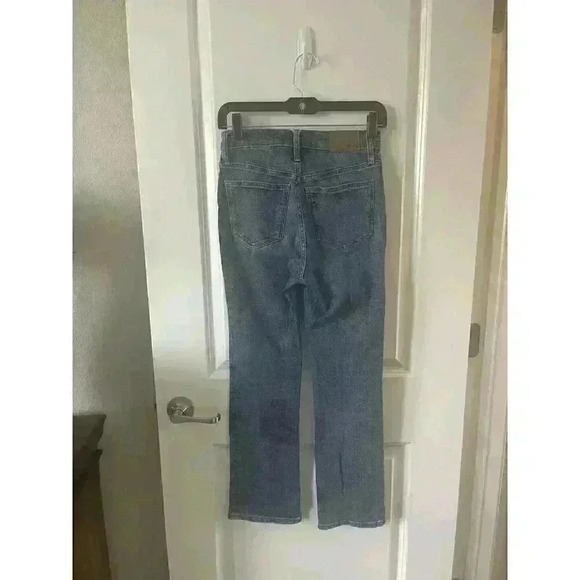 Madewell Cali Demi Boot Jeans Medium Wash Size 24 inseam 26" rise 10" - Picture 4 of 5